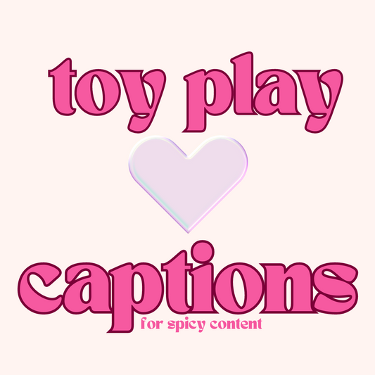 TOY PLAY captions